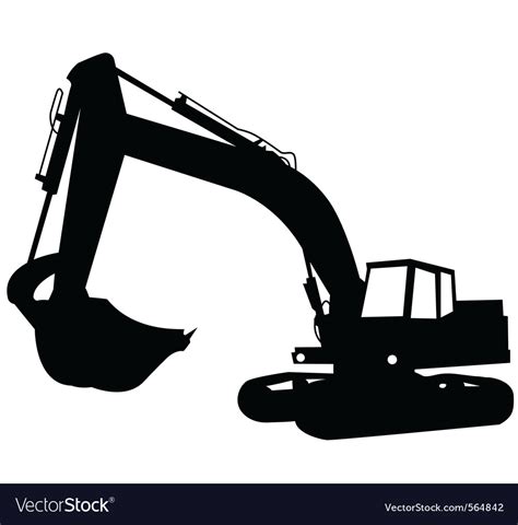 compact excavators vector|free printable excavation vector.